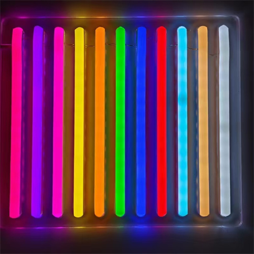 AAT-LZ2517H Automobile atmosphere lamp that can be adsorbed on automobile glass supports customized logo LED strip lamp neon atmosphere lamp.