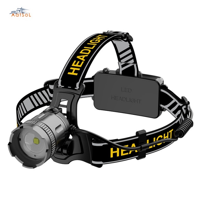 AAT-HL2-WBRP Outdoor Travel Night Mining Fishing Headlamp Four-Light Strong Remote Lighting Rechargeable Battery Aluminum Alloy