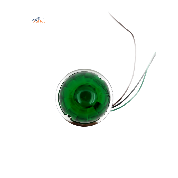 AAT-ML432-1F Circular LED truck flashing watermelon light strip, plastic cover, monochrome vehicle ambient light, automotive auxiliary lighting system
