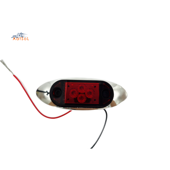 AAT-ML408-4 Universal Auto Body Lamps Small Size Iron Plate Side Lamps Durable Position LED Lights