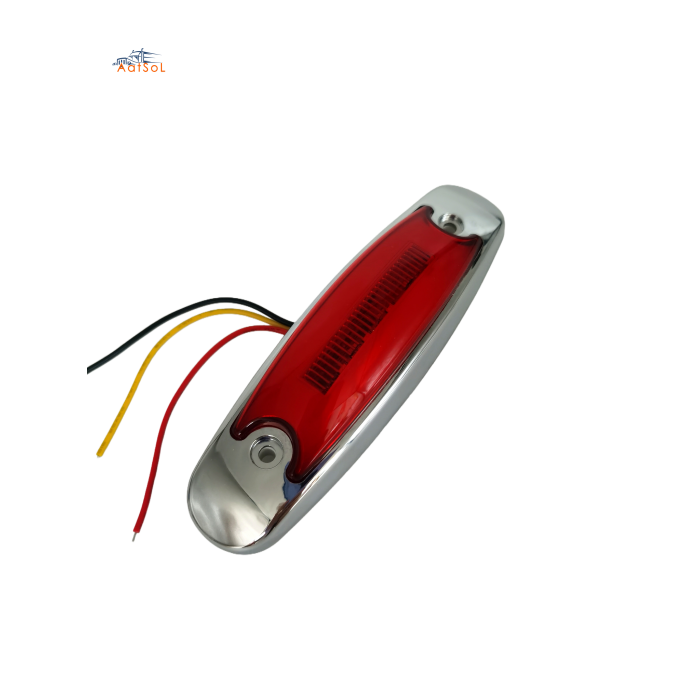 AAT-ML609-16 Truck high-intensity side lights, LED lights, width indicator lights, truck lights, flashing ultra-bright, modified vehicle lights, 10-30V universal