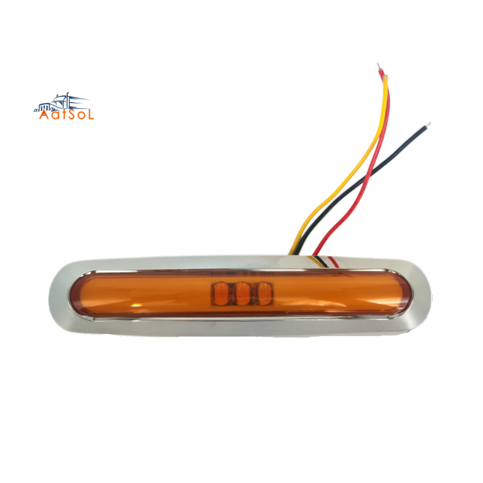 AAT-ML429-15 15Led Truck Lorry Trailer Lamps LED Side Outline Lamp E-mark Side Light Red White Amber 10-30v Side Marker