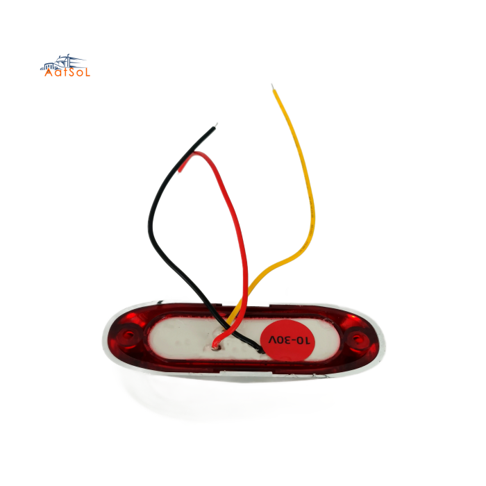 AAT-ML428-9 Truck 5LED strobe light, plastic 10-30V ultra-thin side warning light, stroboscopic light