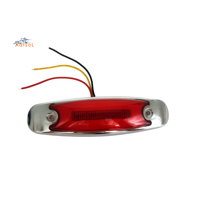 AAT-ML609-16 Farol foco faro plafon cucuya lateral 10-30V 16LED ambar rojo blanco azul verde para camion remolque RV busestrobo