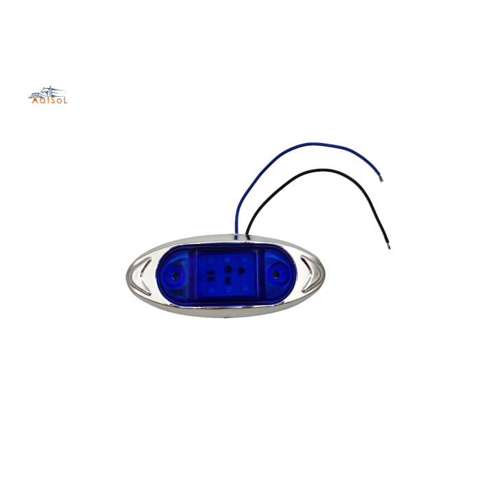 AAT-ML434-6 Side LED Marker Light for Truck and Trailer Clearance Light Red 10-30V 6LED  Auto Marker Lamp