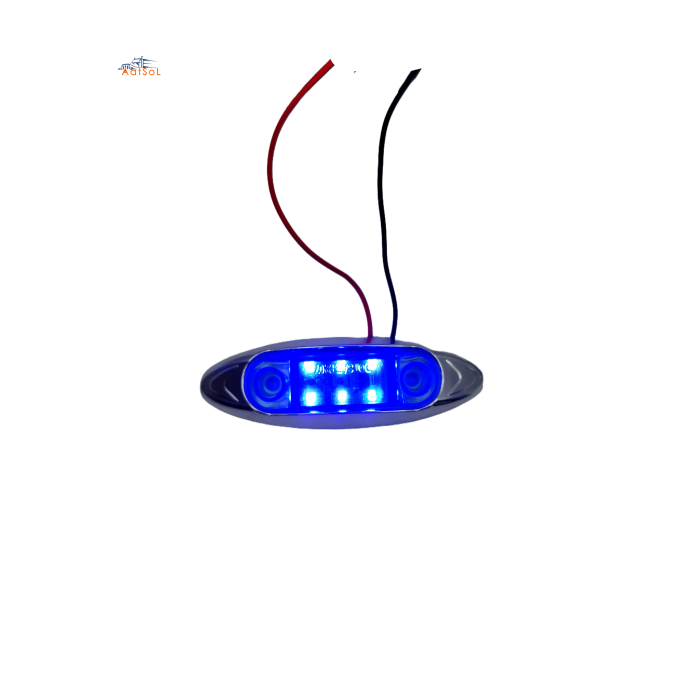 AAT-ML409-6 Farol foco faro plafon cucuya lateral 10-30V 6LED ambar rojo blanco azul verde para camion remolque RV bus