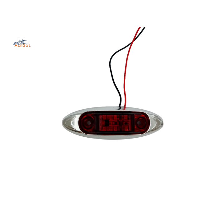 AAT-ML409-6 Farol foco faro plafon cucuya lateral 10-30V 6LED ambar rojo blanco azul verde para camion remolque RV bus