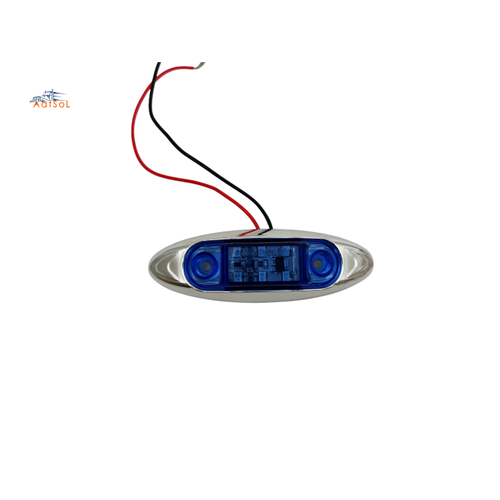 AAT-ML409-6 Farol foco faro plafon cucuya lateral 10-30V 6LED ambar rojo blanco azul verde para camion remolque RV bus