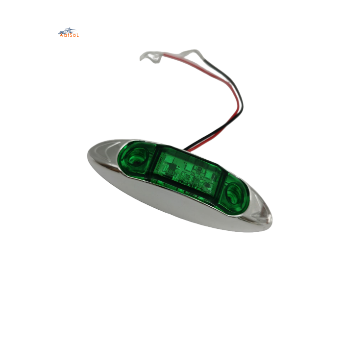 AAT-ML409-6 Farol foco faro plafon cucuya lateral 10-30V 6LED ambar rojo blanco azul verde para camion remolque RV bus