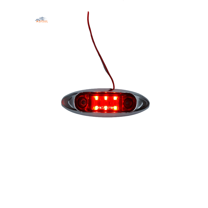 AAT-ML409-6 Farol foco faro plafon cucuya lateral 10-30V 6LED ambar rojo blanco azul verde para camion remolque RV bus