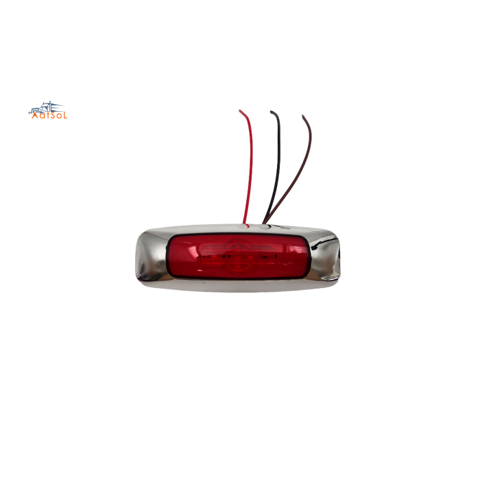 AAT-ML620-9 Farol foco faro plafon cucuya lateral 10-30V 6LED ambar rojo blanco azul verde para camion remolque RV busestrobo