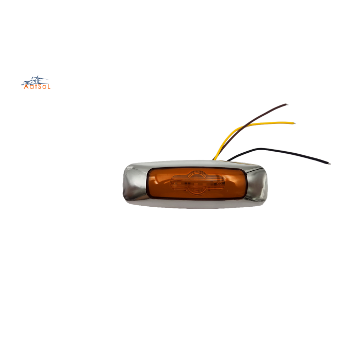 AAT-ML620-9 Farol foco faro plafon cucuya lateral 10-30V 6LED ambar rojo blanco azul verde para camion remolque RV busestrobo