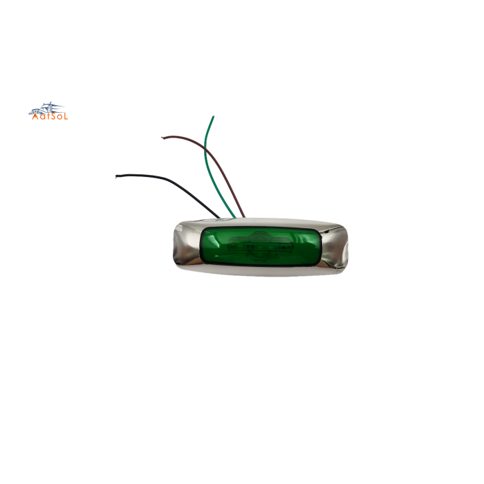 AAT-ML620-9 Farol foco faro plafon cucuya lateral 10-30V 6LED ambar rojo blanco azul verde para camion remolque RV busestrobo