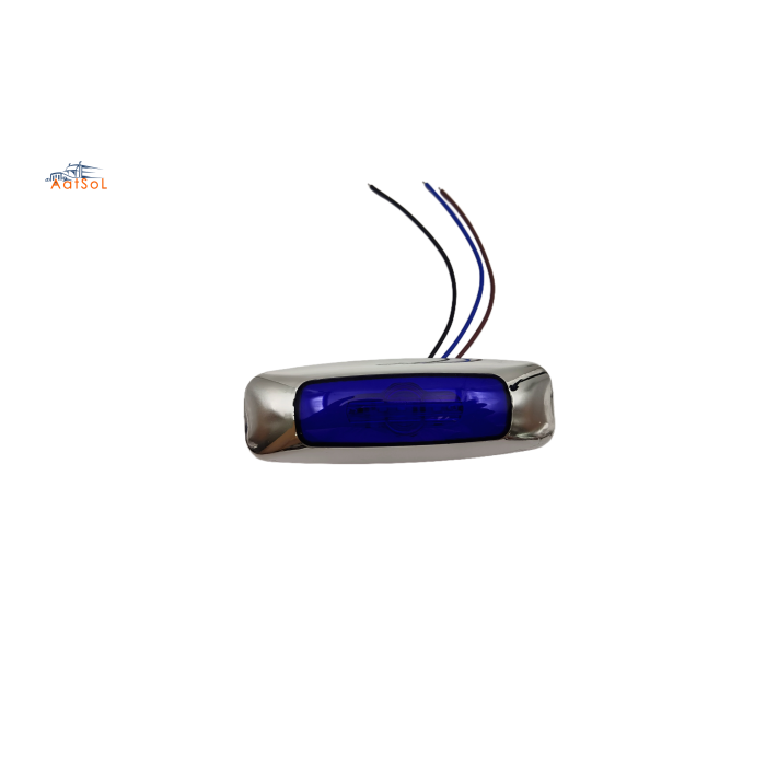 AAT-ML620-9 Farol foco faro plafon cucuya lateral 10-30V 6LED ambar rojo blanco azul verde para camion remolque RV busestrobo