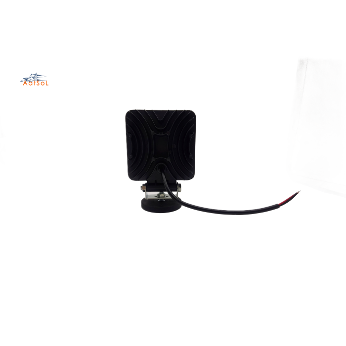 AAT-4048A1-50mmB Luz de trabajo LED cuadrada de 48 W de alto brillo para remolque, tractor, camión todoterreno, luz antiniebla para automóvil
