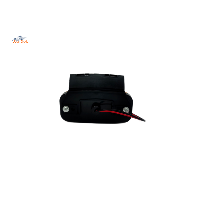 AAT-ML328-3J 10-30V LED Side Marker Light with Brackets Orange Position Light and Reflector for Truck Trailers and Caravans