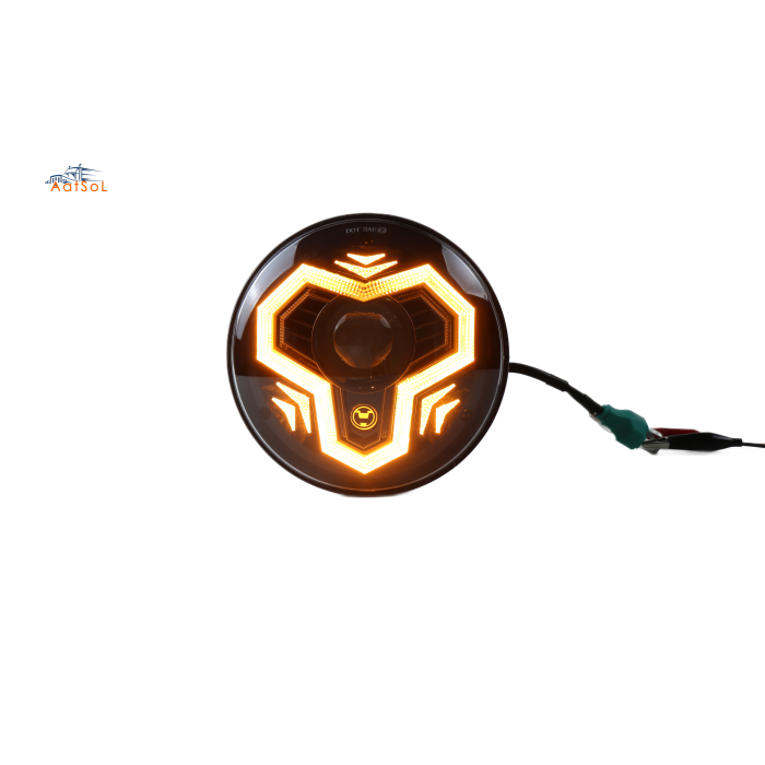 AAT-HLA2471WY Faro LED H6024, conjunto de faros, con luces de giro DRL, luces altas y bajas