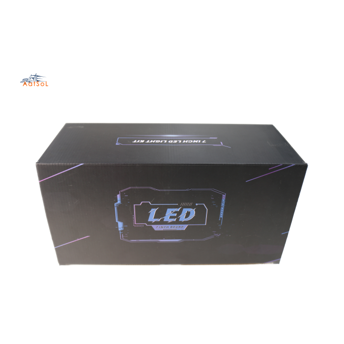 AAT-HLA2471RGB 7-Inch RGB LED Headlamp H6024 Headlamp with DRL Turn Signal and High Low Beam