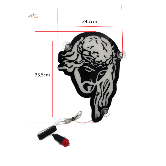 Lámpara de parabrisas para camión de 10-30 V, luz ambiental interior, accesorios Jesús