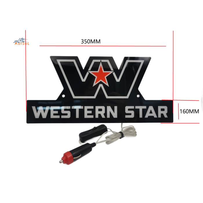 AAT-DB3516WS-W Suitable for WS's new neon ambient light cigarette lighter 10-30V