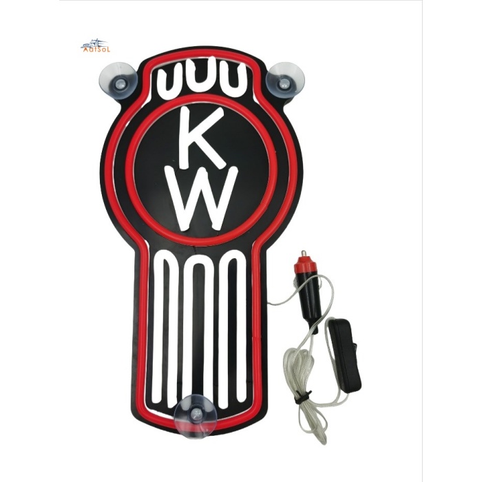 AAT-LZ35185KW-RW Adecuado para el nuevo encendedor de cigarrillos con luz ambiental de neón de KW de 10-30 V