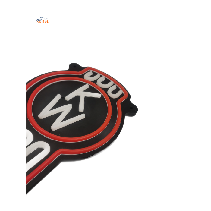 AAT-LZ35185KW-RW Adecuado para el nuevo encendedor de cigarrillos con luz ambiental de neón de KW de 10-30 V