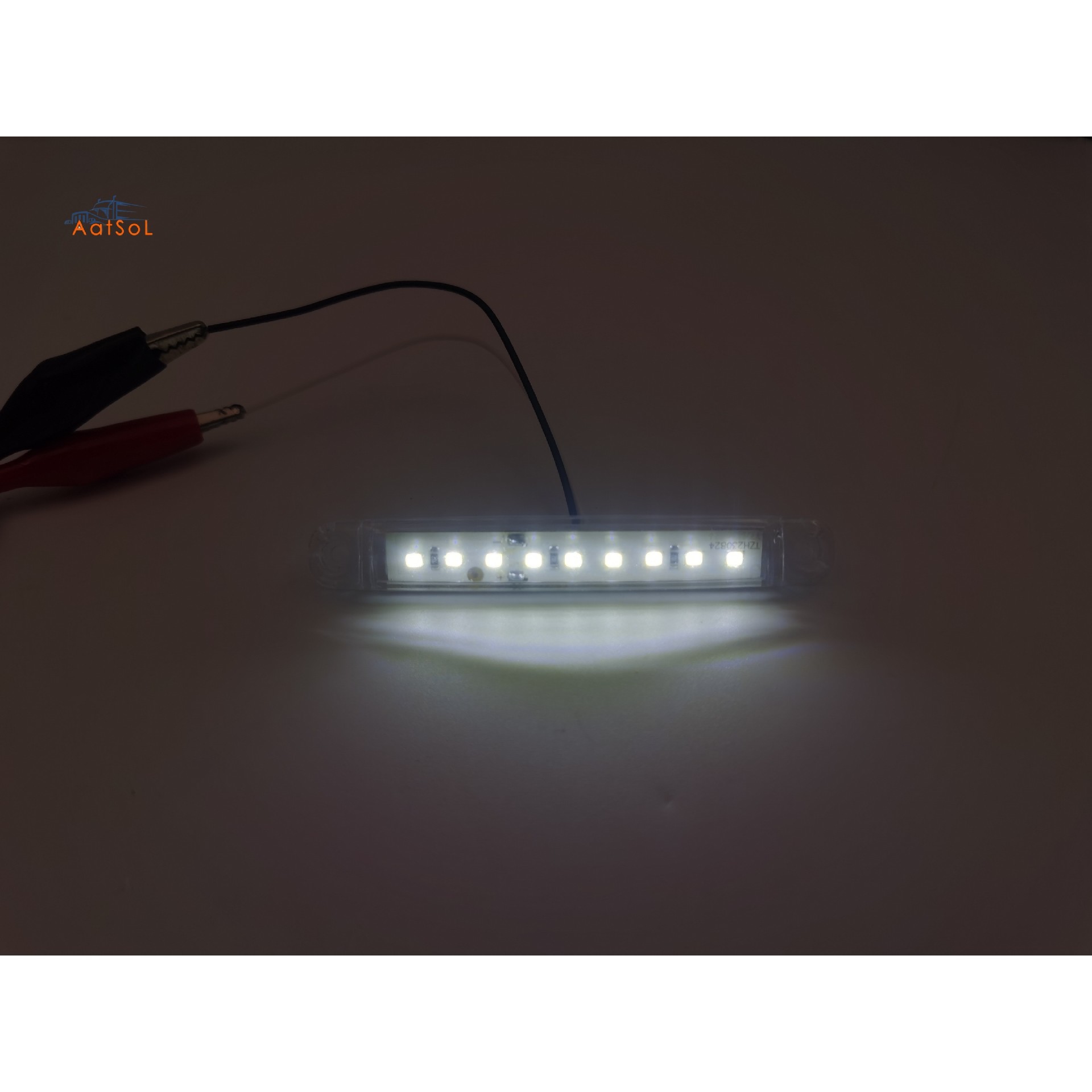 AAT-ML430-9L Luz de advertencia lateral para camión, 10-30 V, 9 LED, multicolor, resistente al agua, para remolque, autobús, furgoneta, señal de giro