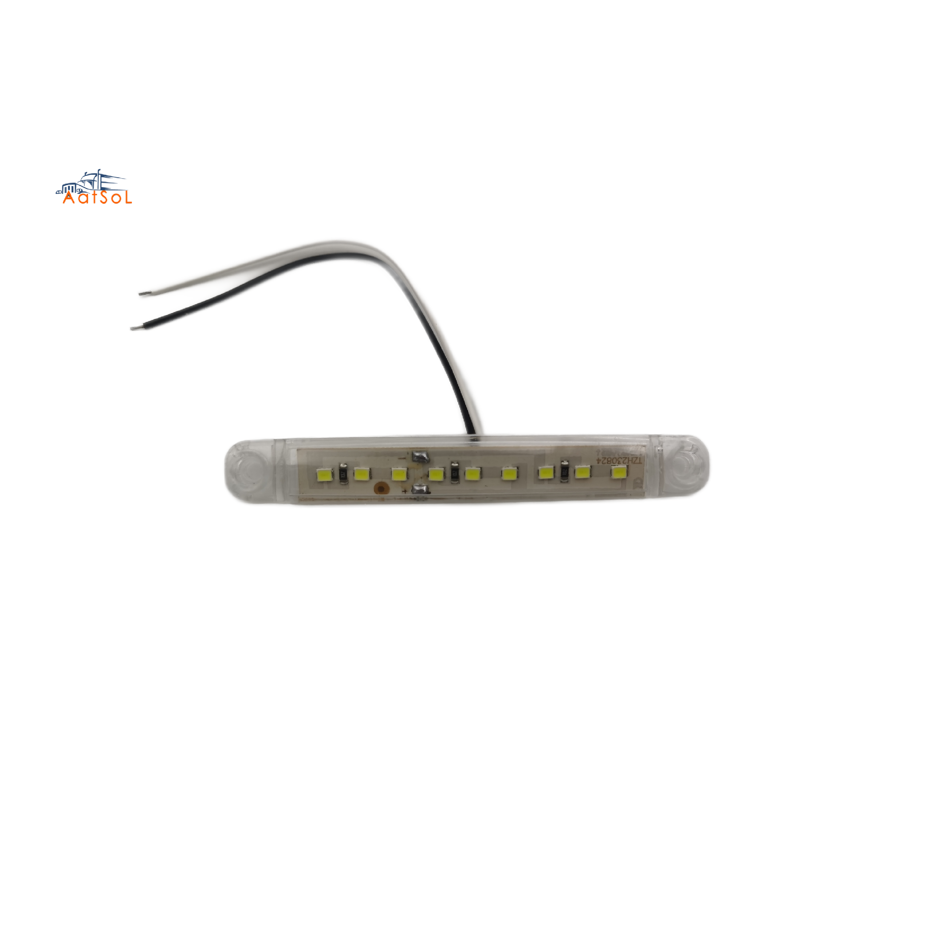 AAT-ML430-9L Luz de advertencia lateral para camión, 10-30 V, 9 LED, multicolor, resistente al agua, para remolque, autobús, furgoneta, señal de giro