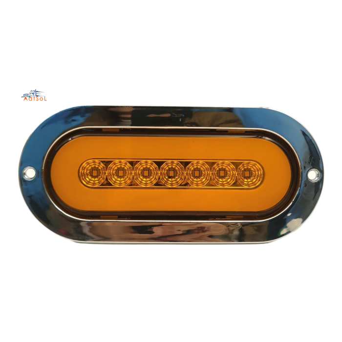 AAT-OL4102H Manufacturers Supply Truck Taillights 10-30V LED Elliptical Light Guide Flowing Arrow Truck Taillights and Truck Side Lights