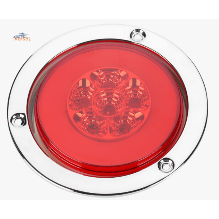 AAT-RL3003H Manufacturers Supply Truck Taillights 12V 24V LED Elliptical Light Guide Flowing Arrow Truck Taillights and Truck Side Lights