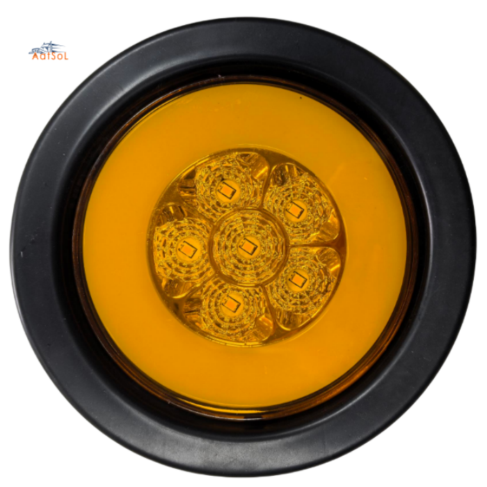 AAT-RL3003S Manufacturers Supply Truck Taillights 12V 24V LED Elliptical Light Guide Flowing Arrow Truck Taillights and Truck Side Lights